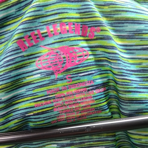 BUNDLE Women Reel Legends Multicolor Activewear T-Shirts SZ S - Picture 3 of 14